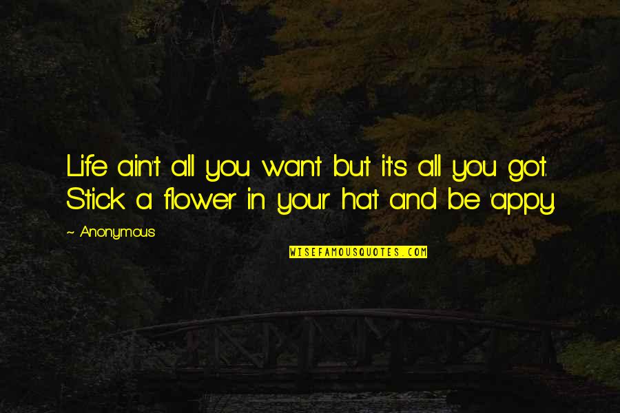 Looseys Rap Quotes By Anonymous: Life ain't all you want but it's all