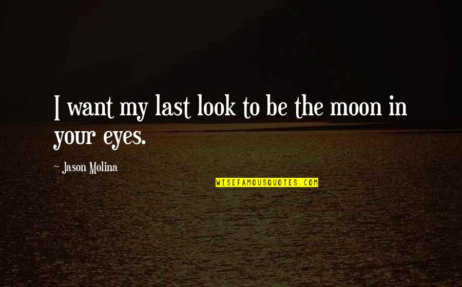 Lord Of The Flies Beast Symbolism Quotes By Jason Molina: I want my last look to be the Lord Of The Flies Beast Symbolism Quotes By Jason Molina: I want my last look to be the