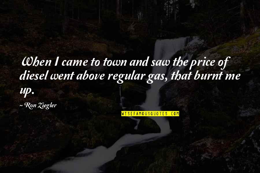 Lord Of The Flies Order And Chaos Quotes By Ron Ziegler: When I came to town and saw the Lord Of The Flies Order And Chaos Quotes By Ron Ziegler: When I came to town and saw the