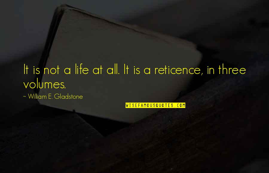 Lord Of The Rings Two Towers Elvish Quotes By William E. Gladstone: It is not a life at all. It