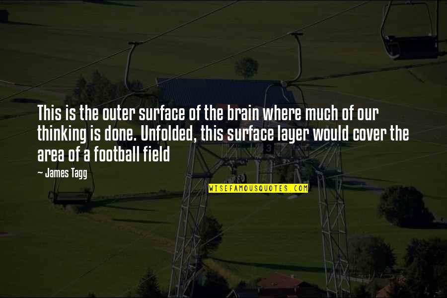 Loren Eiseley The Immense Journey Quotes By James Tagg: This is the outer surface of the brain