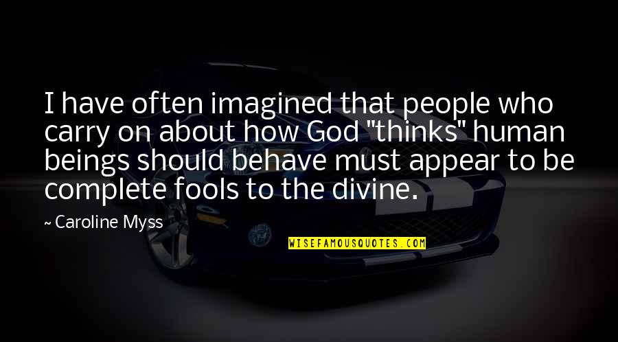 Loring Quotes By Caroline Myss: I have often imagined that people who carry Loring Quotes By Caroline Myss: I have often imagined that people who carry