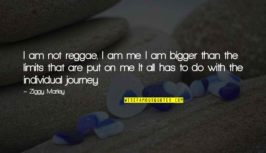 Los 4 Acuerdos Quotes By Ziggy Marley: I am not reggae, I am me. I