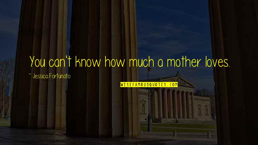 Loss Of A Mother Quotes By Jessica Fortunato: You can't know how much a mother loves. Loss Of A Mother Quotes By Jessica Fortunato: You can't know how much a mother loves.