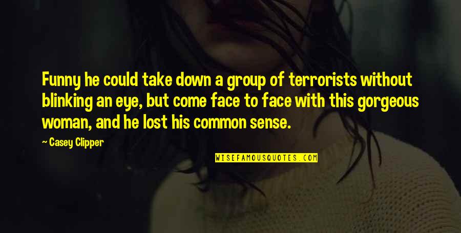 Lost Funny Quotes By Casey Clipper: Funny he could take down a group of