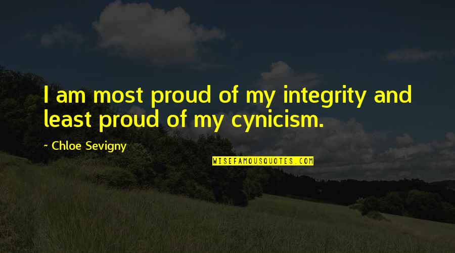 Lotf Rules And Order Quotes By Chloe Sevigny: I am most proud of my integrity and Lotf Rules And Order Quotes By Chloe Sevigny: I am most proud of my integrity and