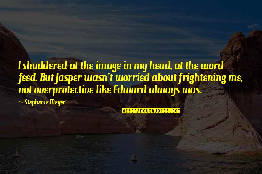 Lotfi Dk Quotes By Stephenie Meyer: I shuddered at the image in my head, Lotfi Dk Quotes By Stephenie Meyer: I shuddered at the image in my head,