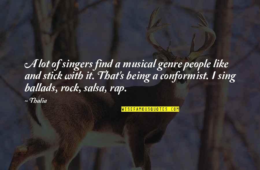 Loughead Buick Quotes By Thalia: A lot of singers find a musical genre Loughead Buick Quotes By Thalia: A lot of singers find a musical genre