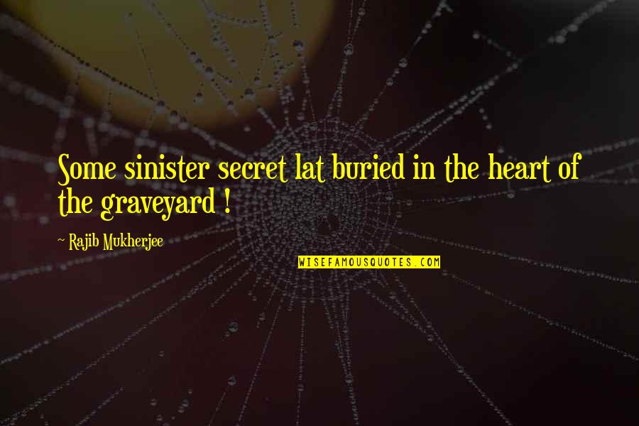 Love In Front Of Your Eyes Quotes By Rajib Mukherjee: Some sinister secret lat buried in the heart Love In Front Of Your Eyes Quotes By Rajib Mukherjee: Some sinister secret lat buried in the heart