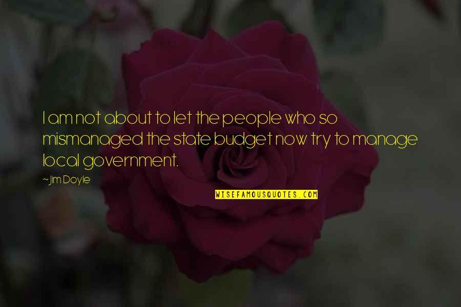 Love Yourself Tagalog Quotes By Jim Doyle: I am not about to let the people