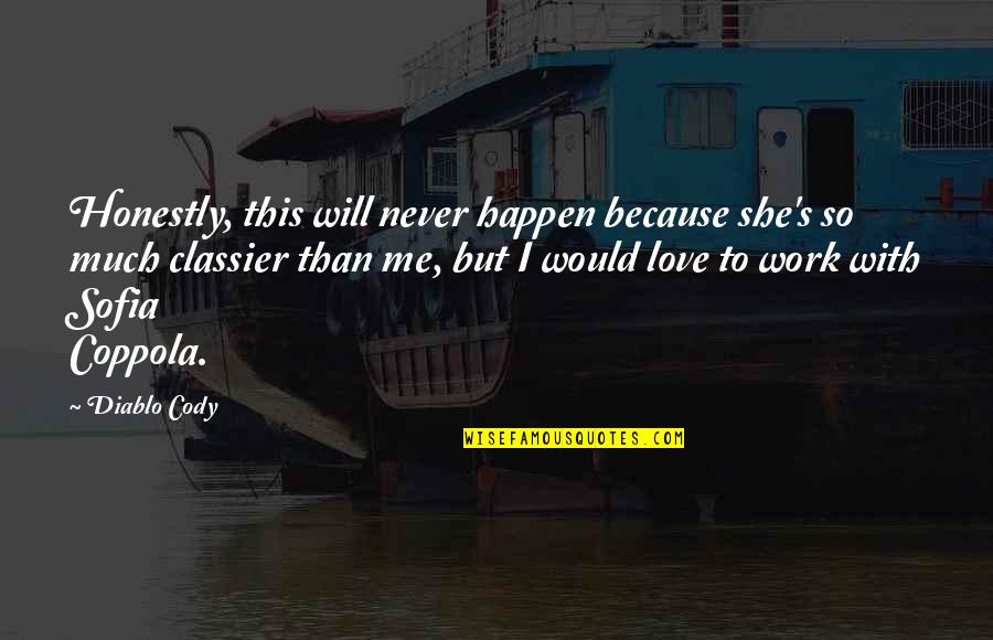 Lovecraft Cthulhu Quote Quotes By Diablo Cody: Honestly, this will never happen because she's so Lovecraft Cthulhu Quote Quotes By Diablo Cody: Honestly, this will never happen because she's so
