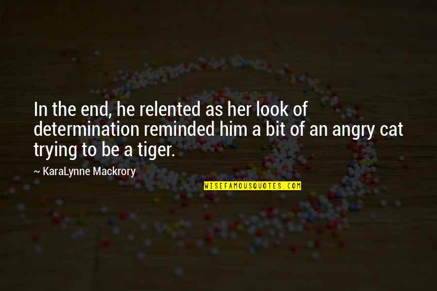 Loved Ones Leaving Quotes By KaraLynne Mackrory: In the end, he relented as her look Loved Ones Leaving Quotes By KaraLynne Mackrory: In the end, he relented as her look