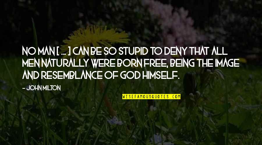 Lover Hd Images With Quotes By John Milton: No man [ ... ] can be so