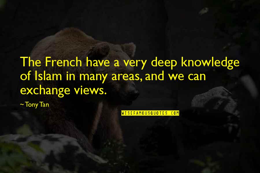 Loving Thy Neighbor Quotes By Tony Tan: The French have a very deep knowledge of