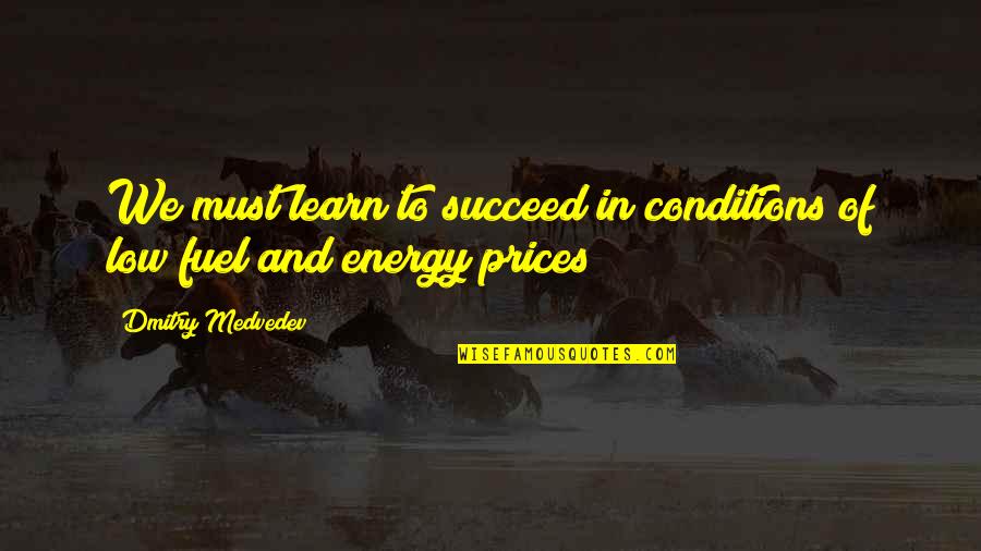 Low Prices Quotes By Dmitry Medvedev: We must learn to succeed in conditions of Low Prices Quotes By Dmitry Medvedev: We must learn to succeed in conditions of