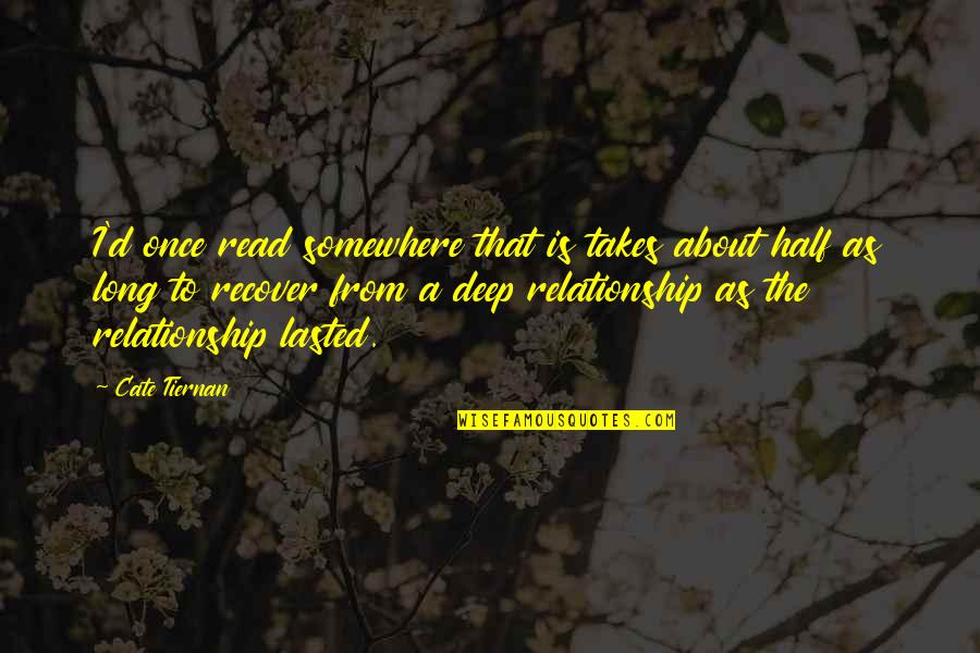 Ls Output With Quotes By Cate Tiernan: I'd once read somewhere that is takes about Ls Output With Quotes By Cate Tiernan: I'd once read somewhere that is takes about