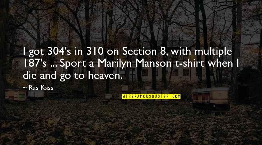 Lucassen Bv Quotes By Ras Kass: I got 304's in 310 on Section 8, Lucassen Bv Quotes By Ras Kass: I got 304's in 310 on Section 8,