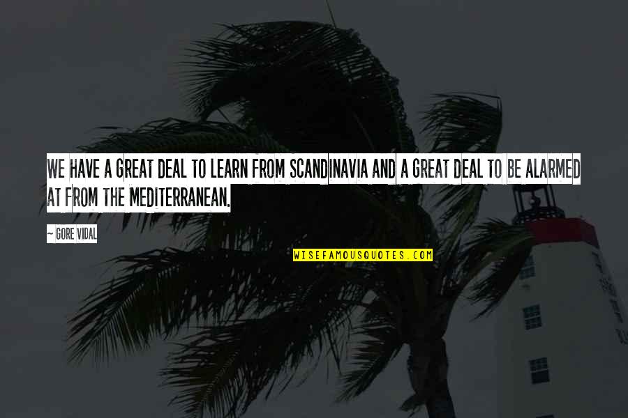 Lucielle's Quotes By Gore Vidal: We have a great deal to learn from