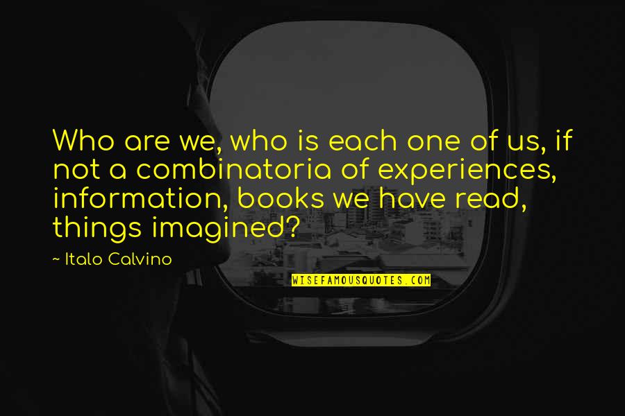 Luck And Superstition Quotes By Italo Calvino: Who are we, who is each one of