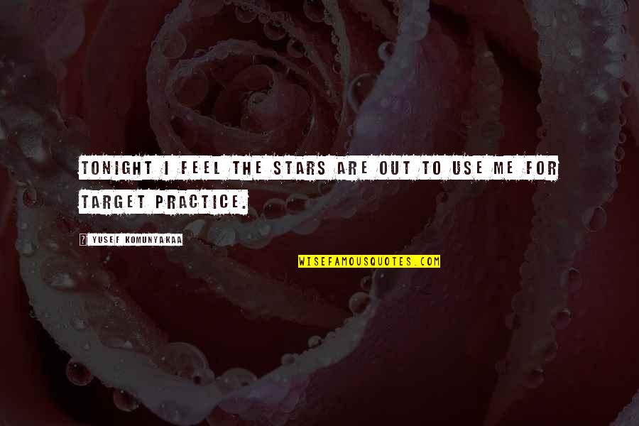 L'ultimo Lupo Quotes By Yusef Komunyakaa: Tonight I feel the stars are out to