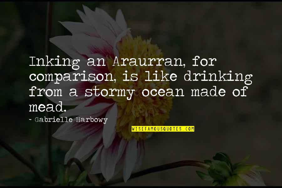 Lunar New Year 2015 Greetings Quotes By Gabrielle Harbowy: Inking an Araurran, for comparison, is like drinking