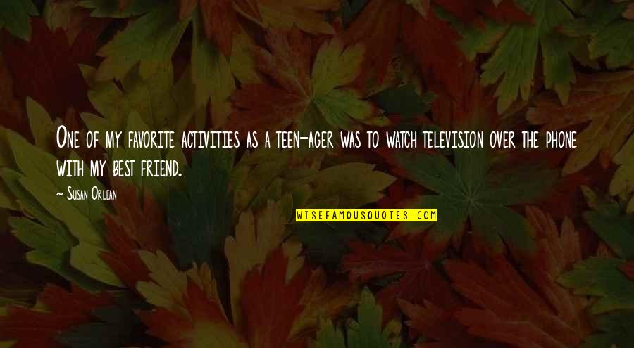 Luyang Quotes By Susan Orlean: One of my favorite activities as a teen-ager Luyang Quotes By Susan Orlean: One of my favorite activities as a teen-ager