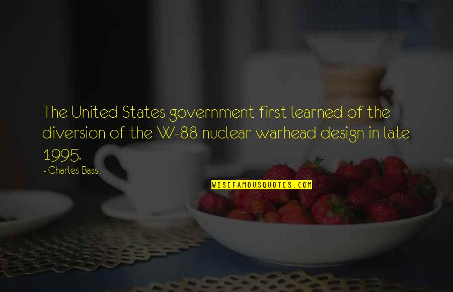 Luz De Esperanza Quotes By Charles Bass: The United States government first learned of the