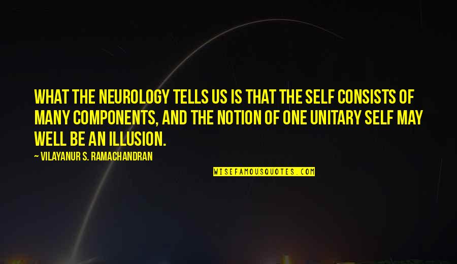 M G Ramachandran Quotes By Vilayanur S. Ramachandran: What the neurology tells us is that the