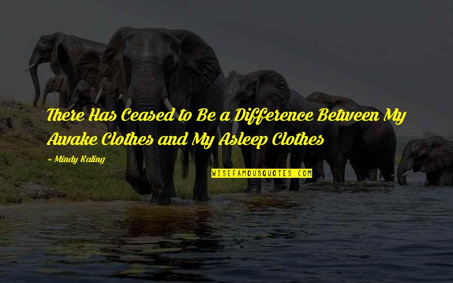 M Kaling Quotes By Mindy Kaling: There Has Ceased to Be a Difference Between