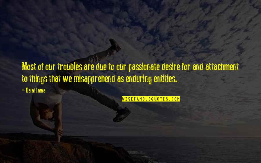 Maafala Of Honolulu Quotes By Dalai Lama: Most of our troubles are due to our