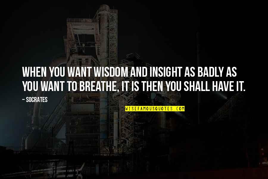 Macbeth Spotting Quotes By Socrates: When you want wisdom and insight as badly Macbeth Spotting Quotes By Socrates: When you want wisdom and insight as badly