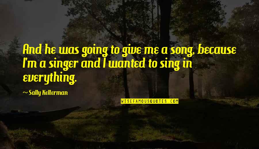Macedonians Trailer Quotes By Sally Kellerman: And he was going to give me a Macedonians Trailer Quotes By Sally Kellerman: And he was going to give me a