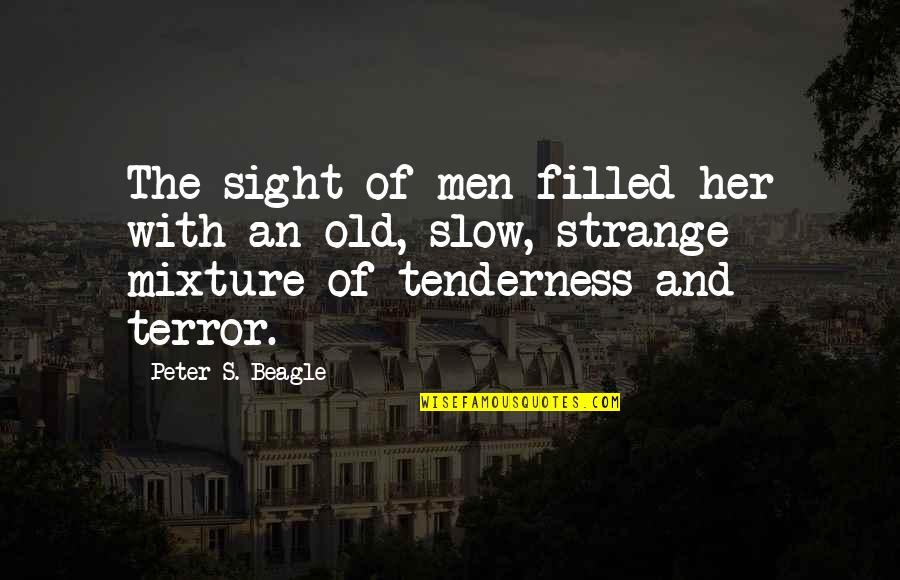 Maceira Vimeiro Quotes By Peter S. Beagle: The sight of men filled her with an