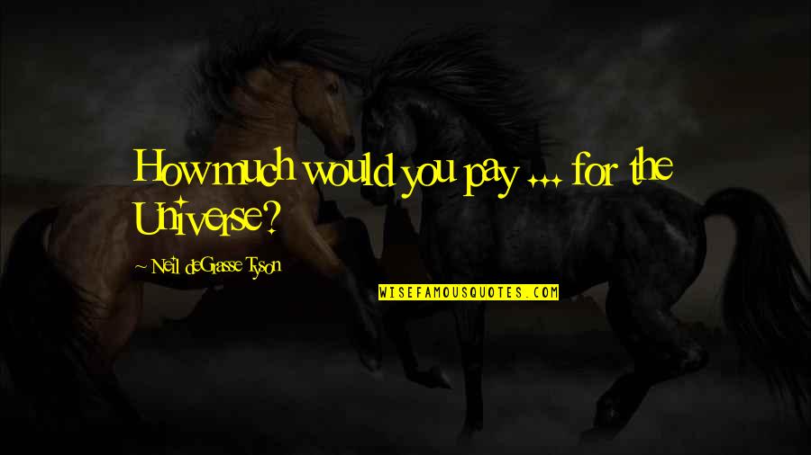 Macellarius Quotes By Neil DeGrasse Tyson: How much would you pay ... for the Macellarius Quotes By Neil DeGrasse Tyson: How much would you pay ... for the