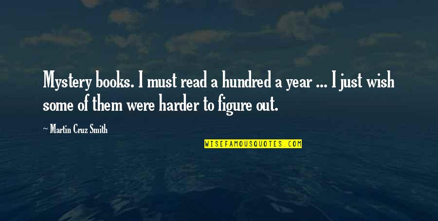 Mackayla Skyward Quotes By Martin Cruz Smith: Mystery books. I must read a hundred a Mackayla Skyward Quotes By Martin Cruz Smith: Mystery books. I must read a hundred a