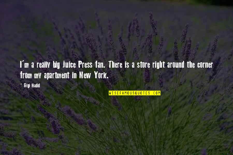 Mackays Hotel Quotes By Gigi Hadid: I'm a really big Juice Press fan. There Mackays Hotel Quotes By Gigi Hadid: I'm a really big Juice Press fan. There
