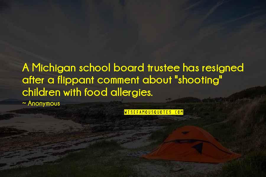 Madathil Raghu Quotes By Anonymous: A Michigan school board trustee has resigned after