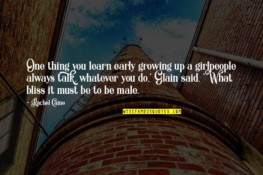 Maelee Malia Quotes By Rachel Caine: One thing you learn early growing up a