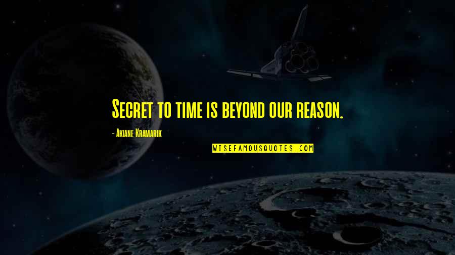 Mag-aral Quotes By Akiane Kramarik: Secret to time is beyond our reason. Mag-aral Quotes By Akiane Kramarik: Secret to time is beyond our reason.