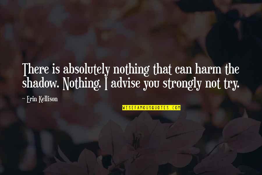 Mages Quotes By Erin Kellison: There is absolutely nothing that can harm the
