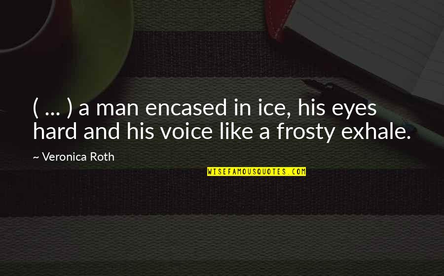 Magistretti Caori Quotes By Veronica Roth: ( ... ) a man encased in ice,