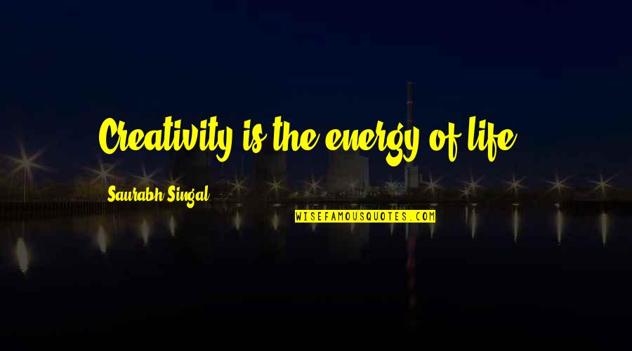 Mahlers 2nd Quotes By Saurabh Singal: Creativity is the energy of life ! Mahlers 2nd Quotes By Saurabh Singal: Creativity is the energy of life !