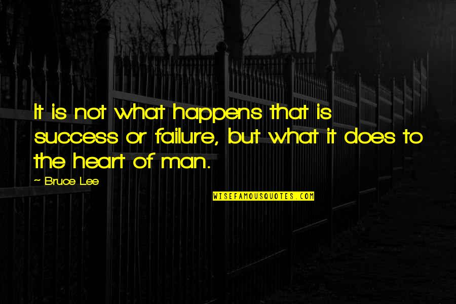 Mailings Unlimited Quotes By Bruce Lee: It is not what happens that is success Mailings Unlimited Quotes By Bruce Lee: It is not what happens that is success