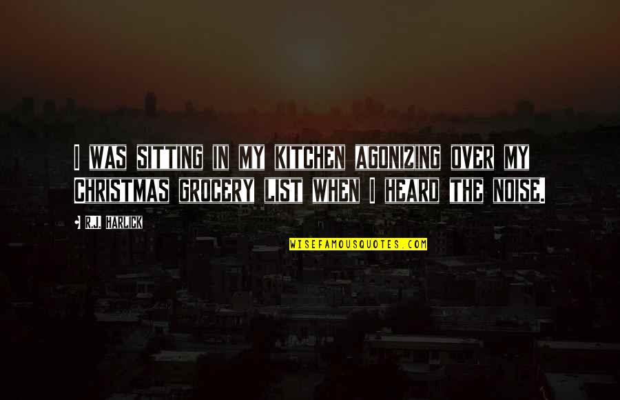 Mainbocher Corset Quotes By R.J. Harlick: I was sitting in my kitchen agonizing over