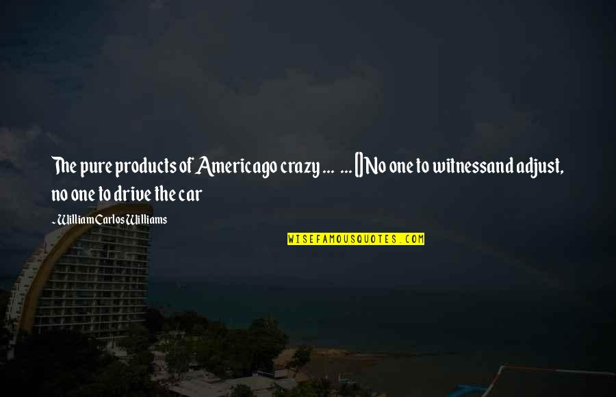 Maj Aziz Quotes By William Carlos Williams: The pure products of Americago crazy ... ... Maj Aziz Quotes By William Carlos Williams: The pure products of Americago crazy ... ...