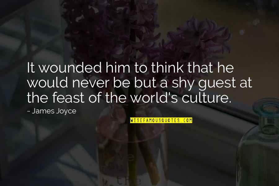 Majarah Macs Quotes By James Joyce: It wounded him to think that he would Majarah Macs Quotes By James Joyce: It wounded him to think that he would