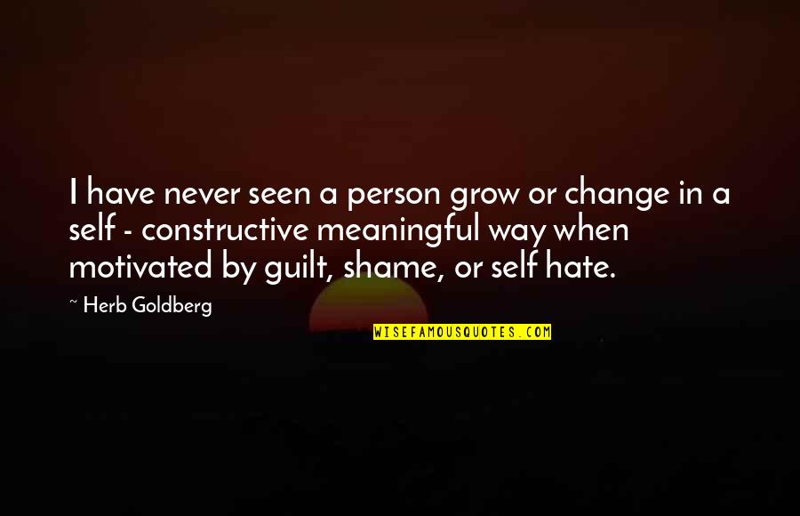 Majekodunmi Md Quotes By Herb Goldberg: I have never seen a person grow or Majekodunmi Md Quotes By Herb Goldberg: I have never seen a person grow or