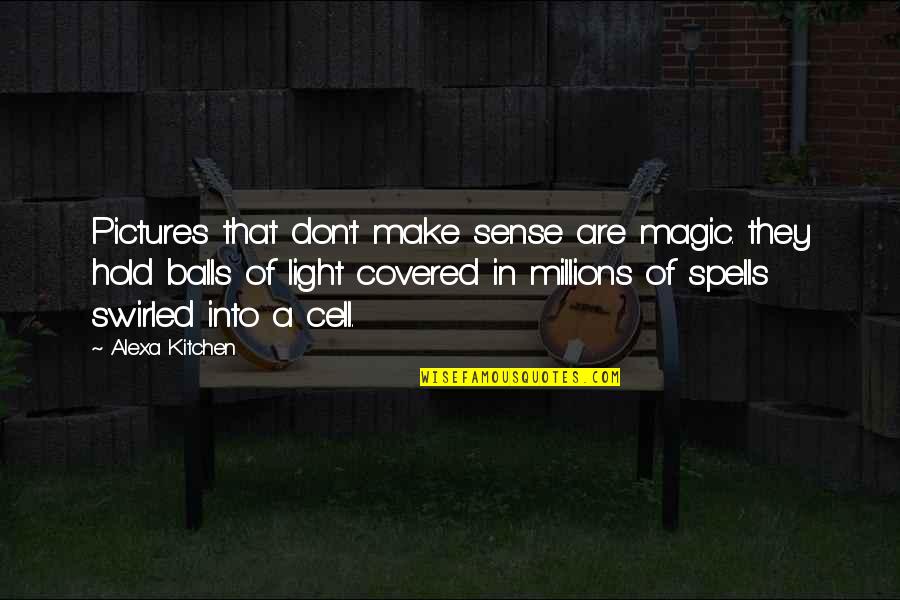 Make Pictures Out Of Quotes By Alexa Kitchen: Pictures that don't make sense are magic. they Make Pictures Out Of Quotes By Alexa Kitchen: Pictures that don't make sense are magic. they