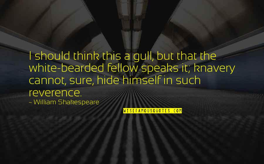 Make Stories Online Quotes By William Shakespeare: I should think this a gull, but that Make Stories Online Quotes By William Shakespeare: I should think this a gull, but that