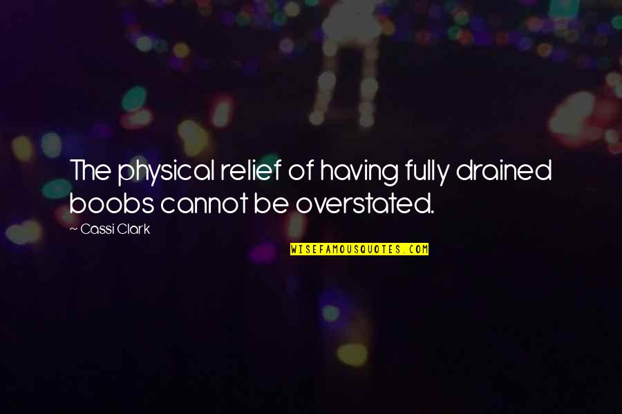 Making A Difference Pinterest Quotes By Cassi Clark: The physical relief of having fully drained boobs